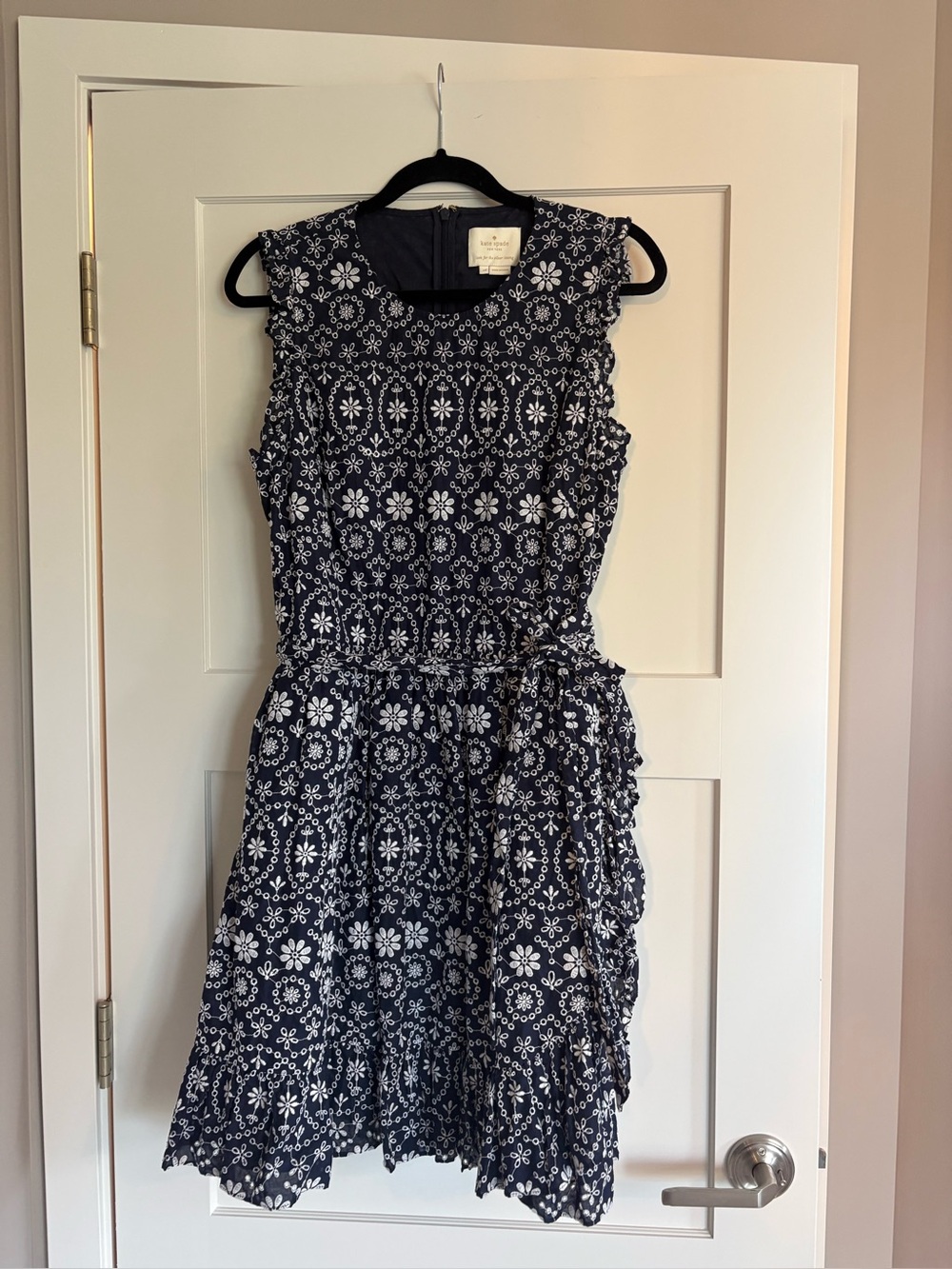 Kate Spade Shore Thing Navy Sleeveless Dress